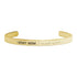 Army Mom Cuff Bracelet - Gold, Rose Gold or Silver