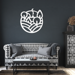 Cabin_Die-Cut_Metal_Sign_White_Dark_Living_Room_Mockup.png