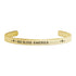 God Bless America Cuff Bracelet-Gold, Rose Gold, or Silver