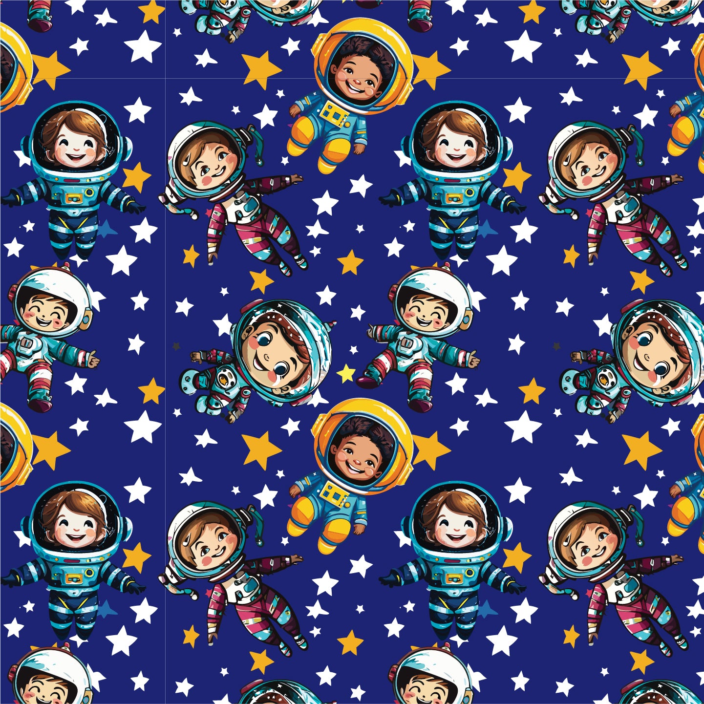 Starry Playground Wrapping Paper, 29"x20", 5 sheets, heavy-duty, peek-proof