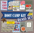 Army Boot Camp Kit Boxed Set-11 cards with Envelopes + a Pin Button