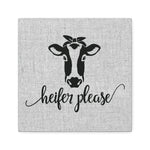 Heifer Please Polyester Canvas