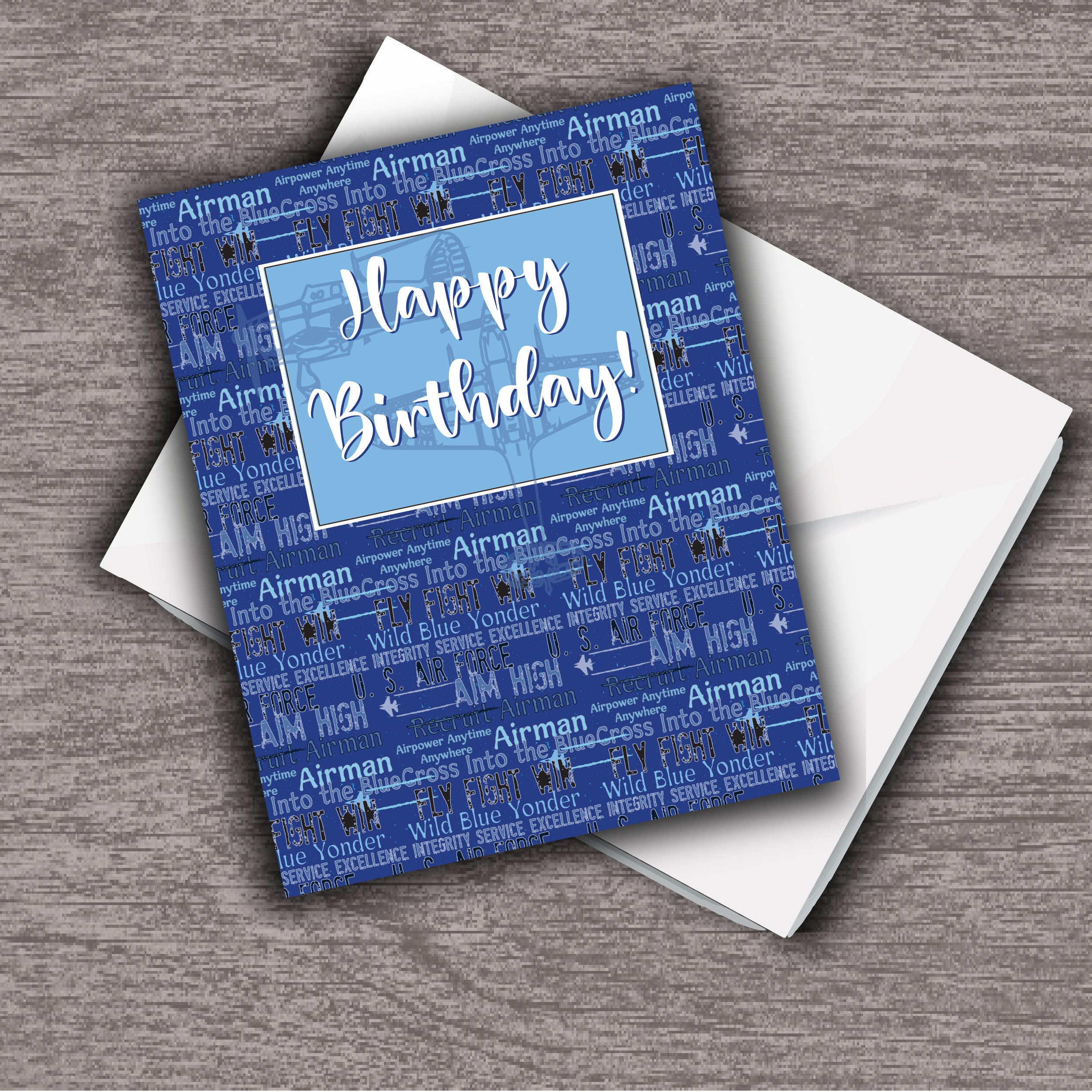 Air Force Happy Birthday Card