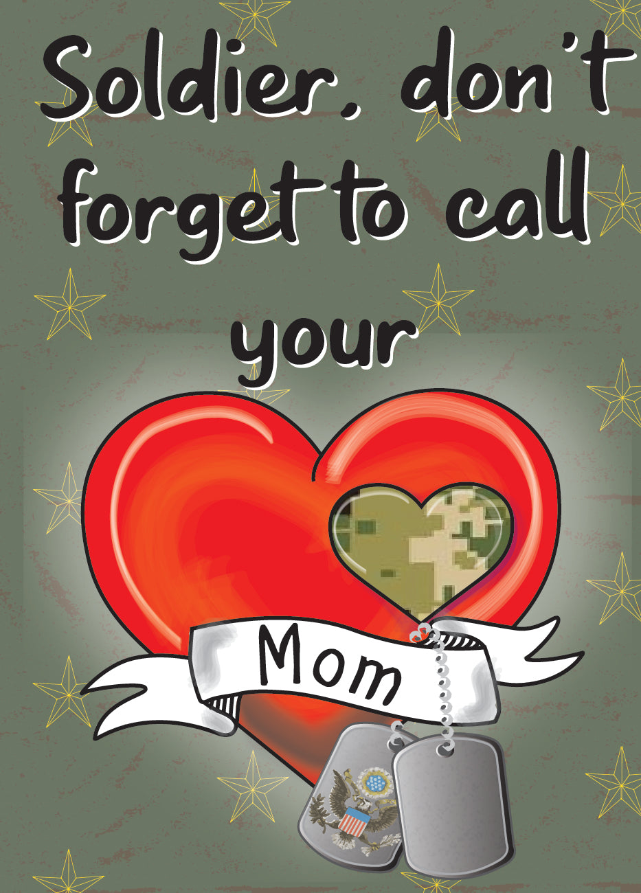 Soldier Call Home Card