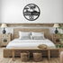 Beach Life Die Cut Metal Sign