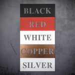 Beach Life Die Cut Metal Sign