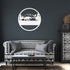 Bear Die Cut Metal Sign Customizable