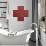One Awesome Nurse Lives Here Die Cut Metal Sign