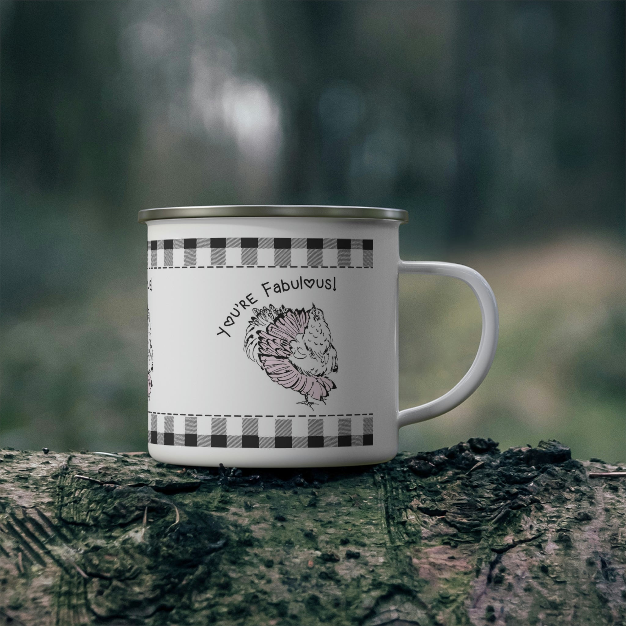 You're Fabulous! Enamel Camping Mug