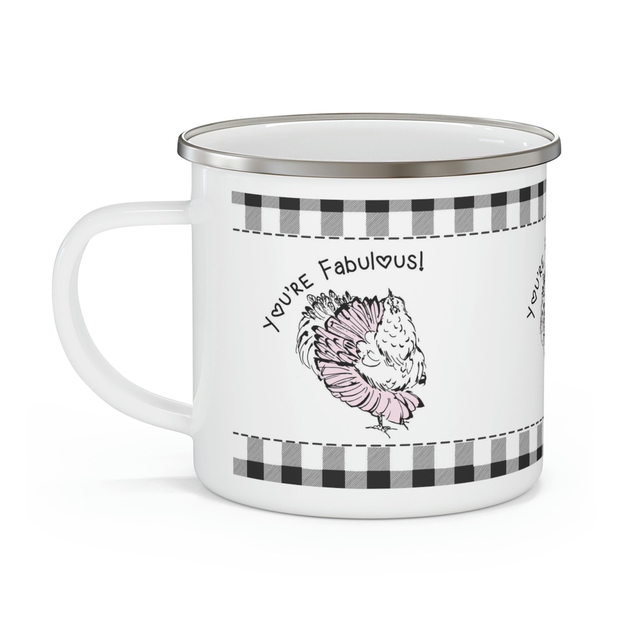 You're Fabulous! Enamel Camping Mug